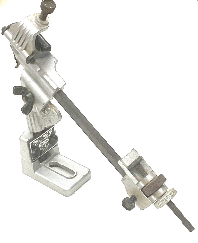 GENERAL TOOLS DRILL SHARPENING GRINDING ATTACHMENT, #825, Made in USA