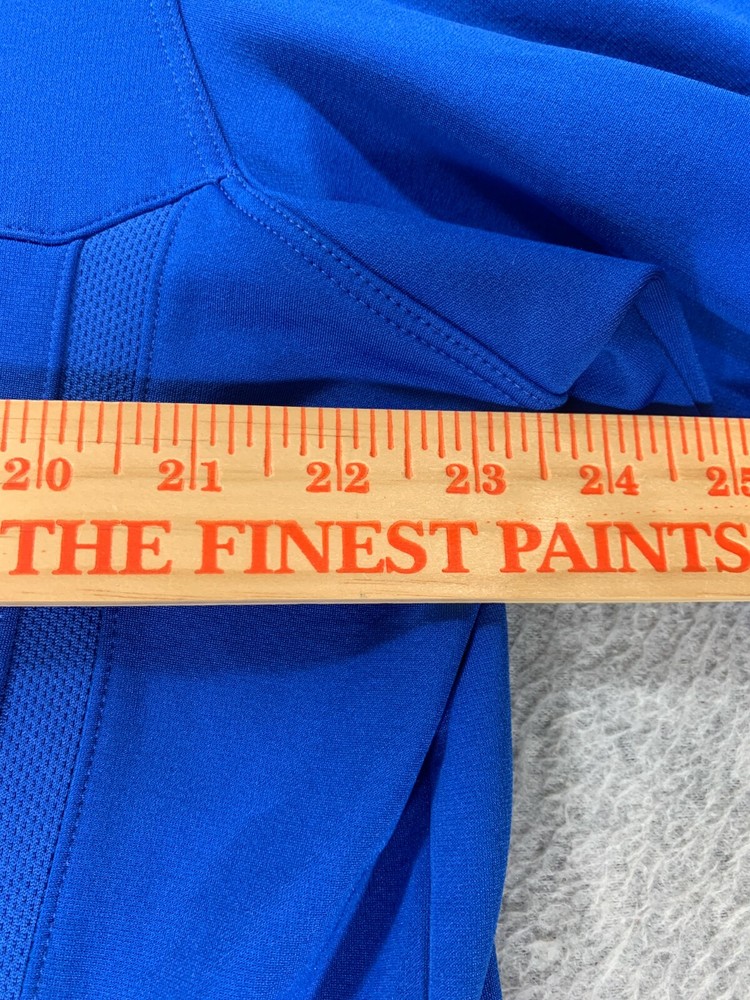 Nike Standard Fit 1/4 Zip Golf Pullover Jacket (Men's XL) Blue