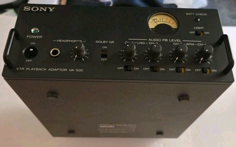 Sony VTR PlayBack Adaptor VA-500
