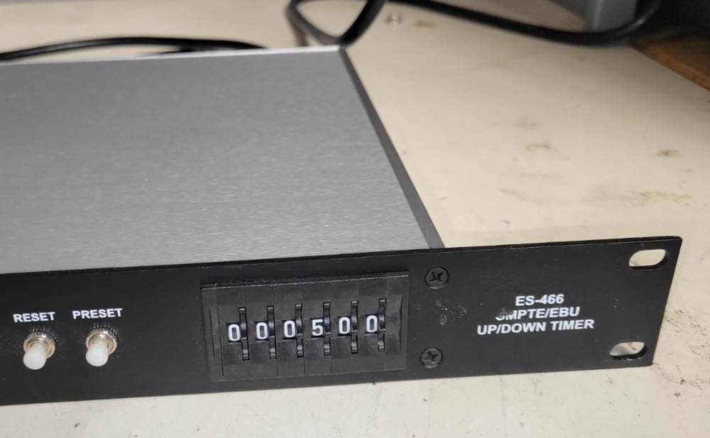 ESE ES-466 SMPTE/EBU UP/DOWN TIMER