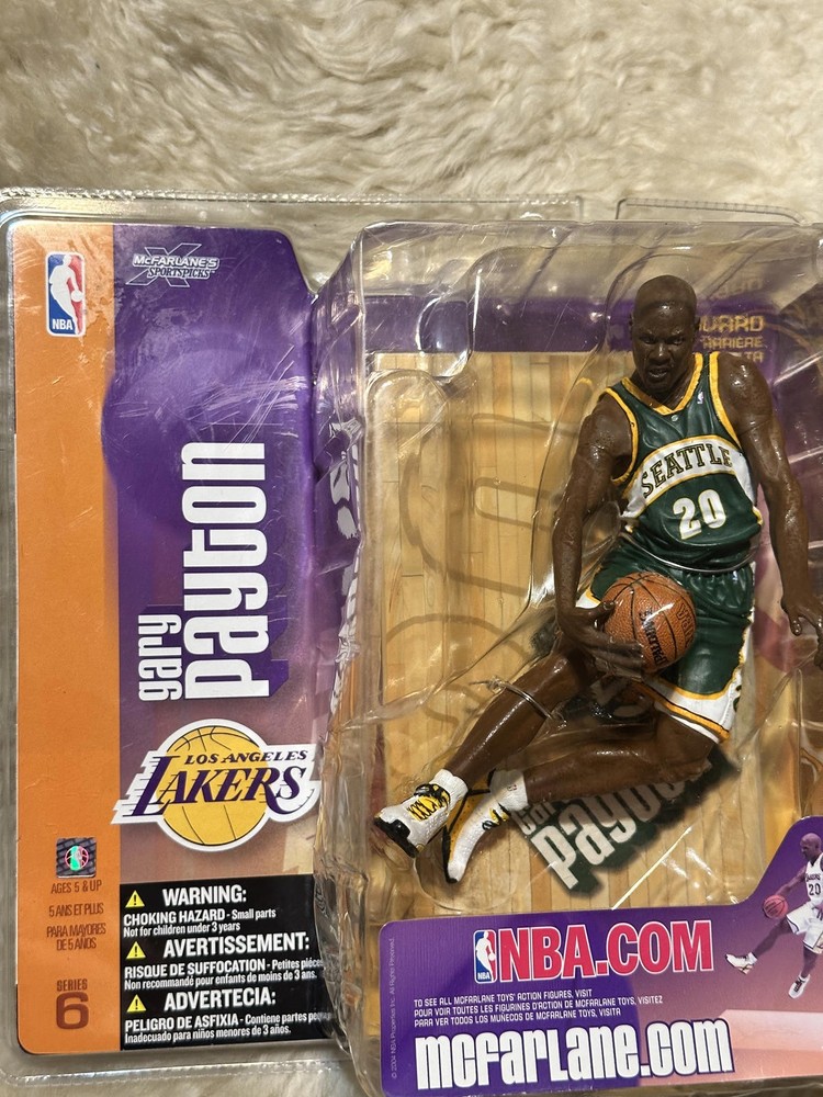 Vintage and Rare "Chase" Variant - Gary Payton- McFarlane- ERROR