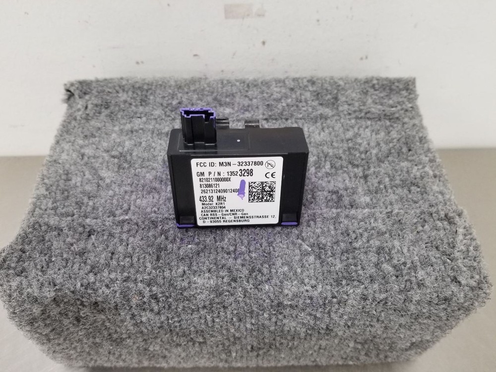 22 CHEVY SILVERADO 1500 THEFT DOOR LOCKING CONTROL MODULE 13523298
