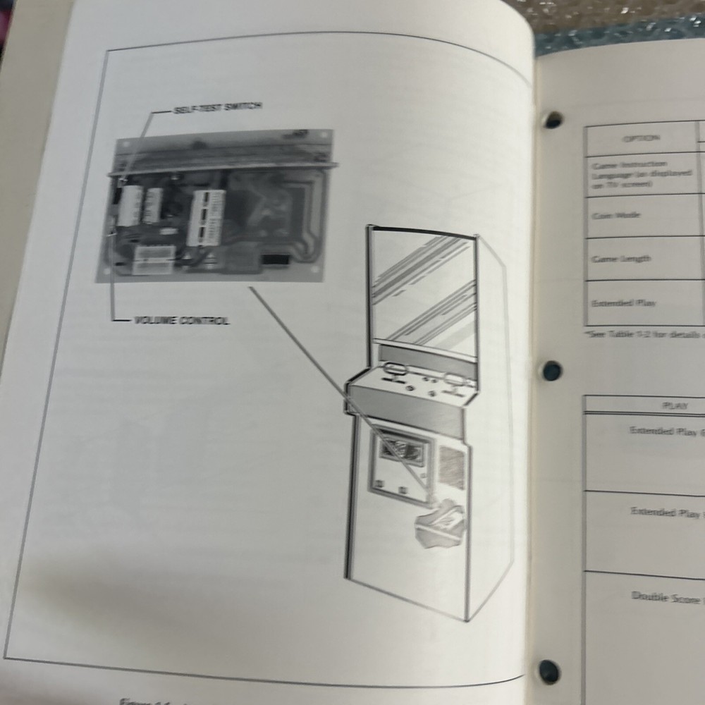 Original Sky Diver Atari manual  ARCADE Video GAME  owners manual