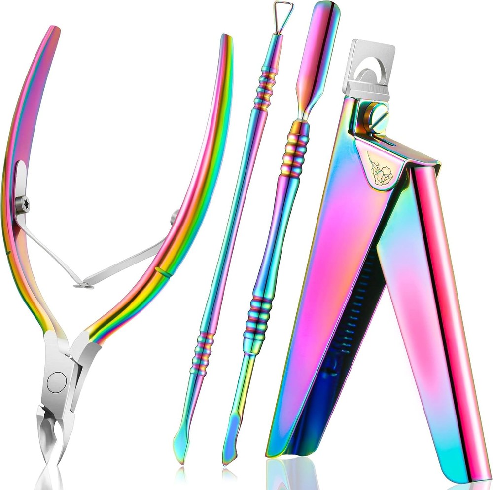 Acrylic Nail Clippers Kit False Nails Tips Cutter Profal