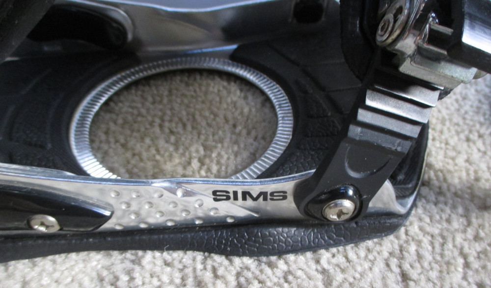 Sims Link Carbon Snowboard Bindings