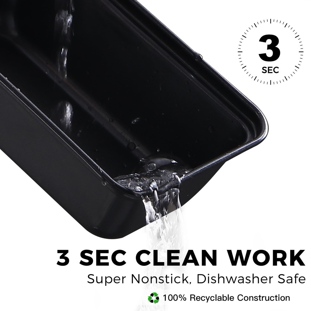 Small Loaf Tin for Baking, Bread Pan Non-Stick Loaf Pans Rectangular Bakeware