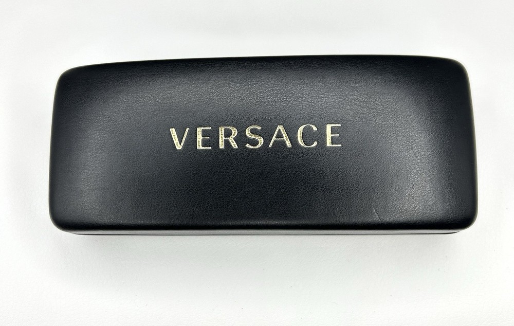 Versace Authentic Hard Eyeglasses Case only in Black