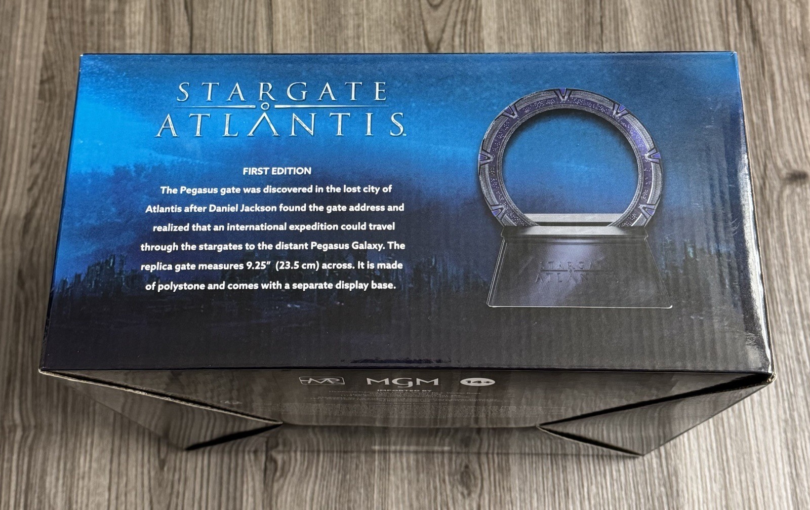 Master Replicas Stargate Atlantis First Edition Pegasus Gate 9.25”