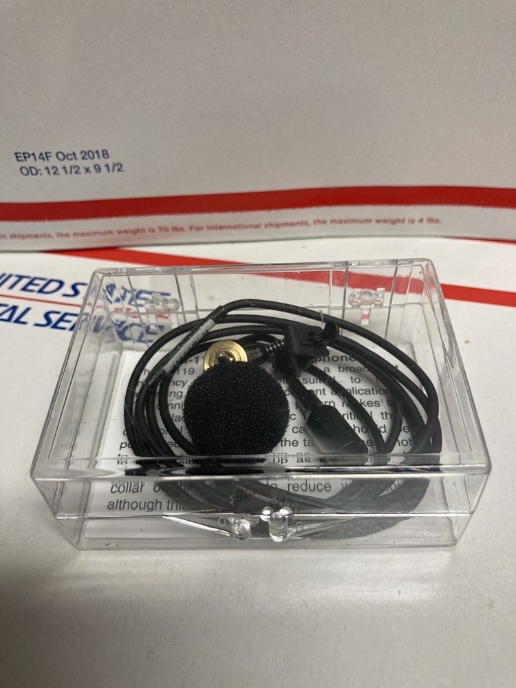 Lectrosonics M-119 Microphone with Micro Connector and Lapel Clip