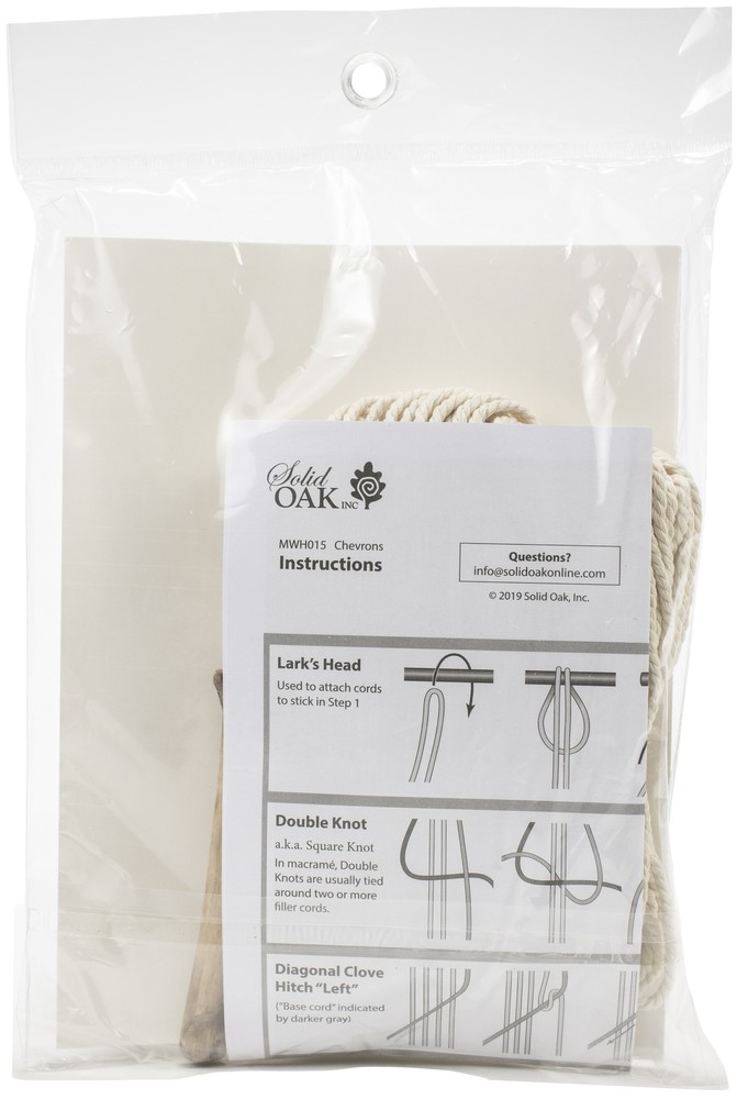 Small Format Macrame Kit Chevrons