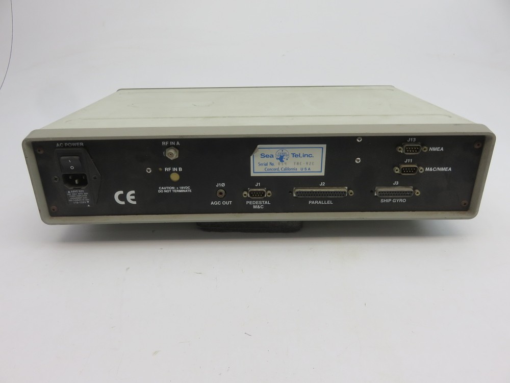 Sea Tel TAC-92 Version 2.75d Master Satellite TV Tracking Antenna Control Unit