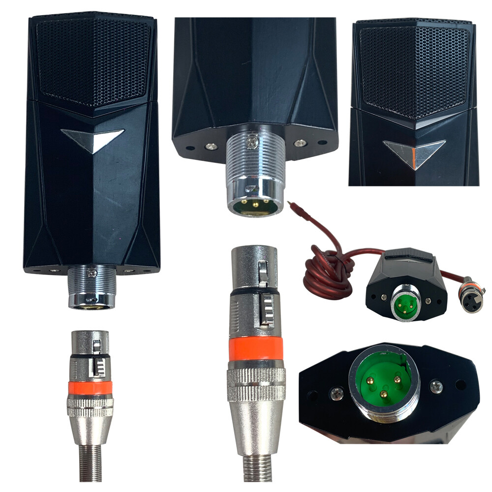 Studio Microphone Condenser Kit Complete For Live Recording Broadcast Microphone