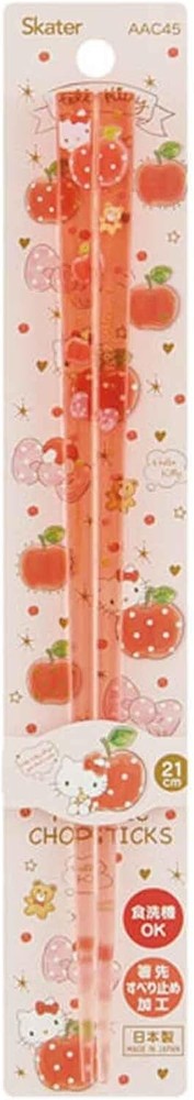 Hello Kitty Acrylic Chopstick Authentic Design Light Durable Convenient 5043