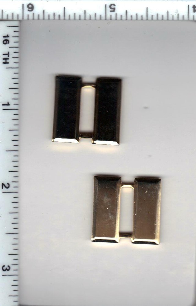 Sheriff's Department Captain Smooth Collar Brass