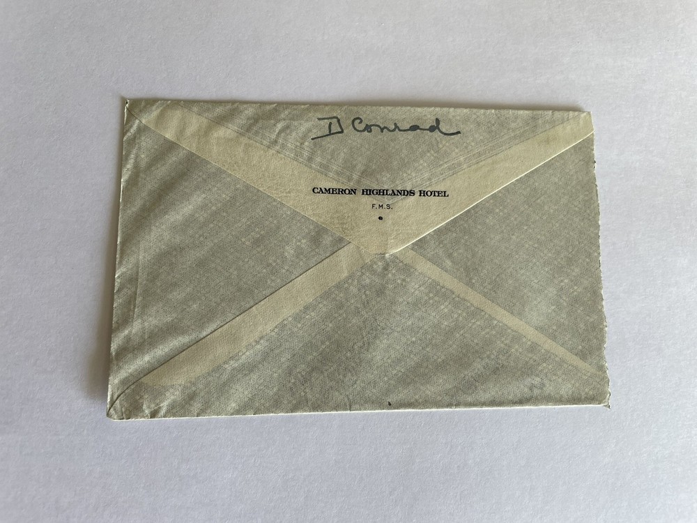 Malaya Pahang WWII Censor Cover +Cameron Highlands CDS +US Consulate +Censor #16
