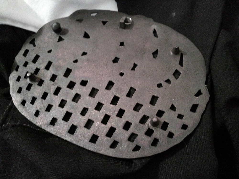 Vintage Fruit Basket Copper Decor Piece