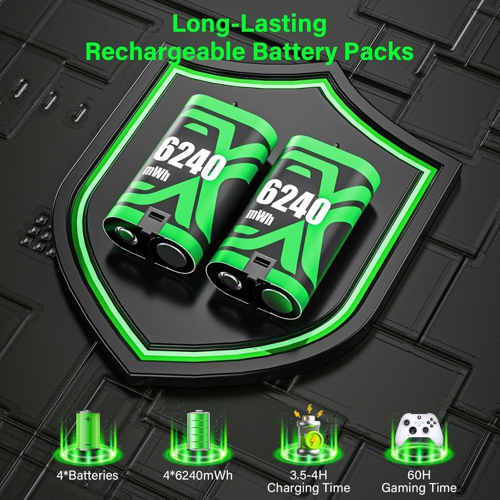 Xbox Rechargeable Battery Pack - Smart Charge Protection
