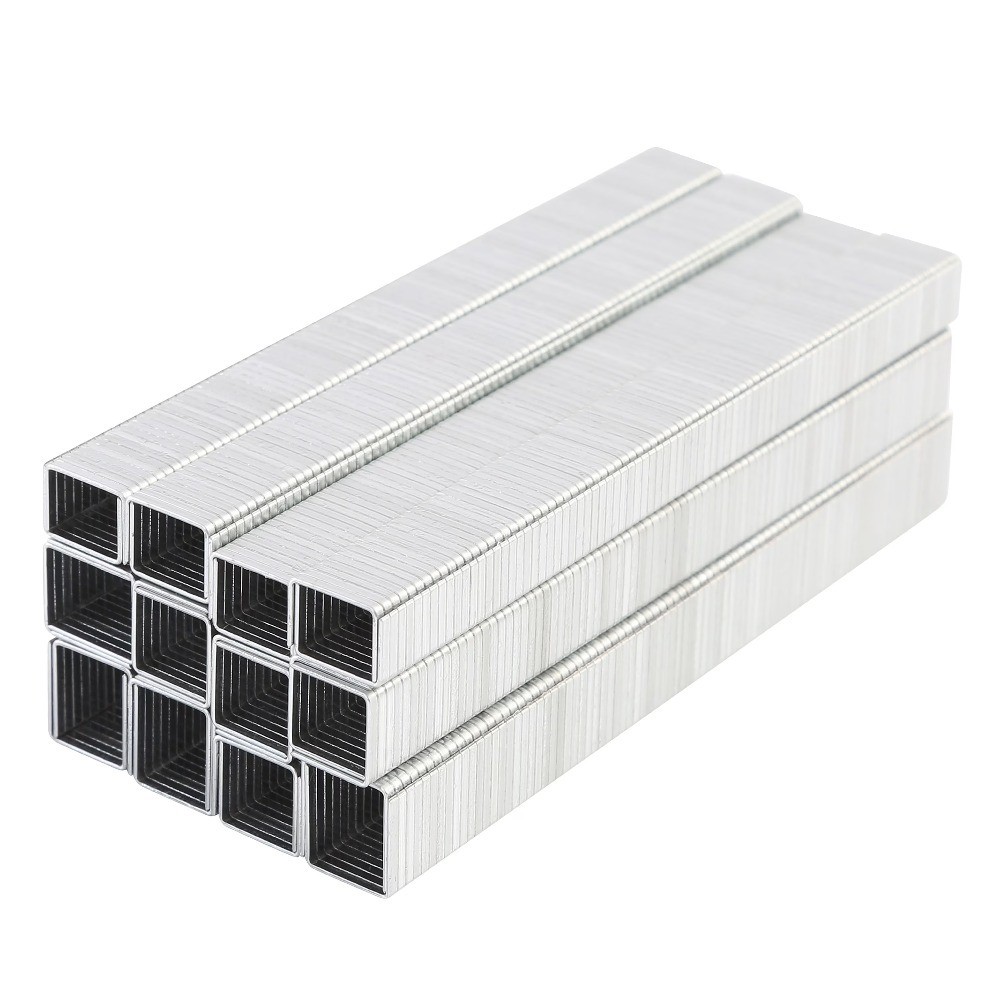 Heavy Duty Staple Assortment Kit 2000 Pieces for DIY Crafting Multiple Sizes