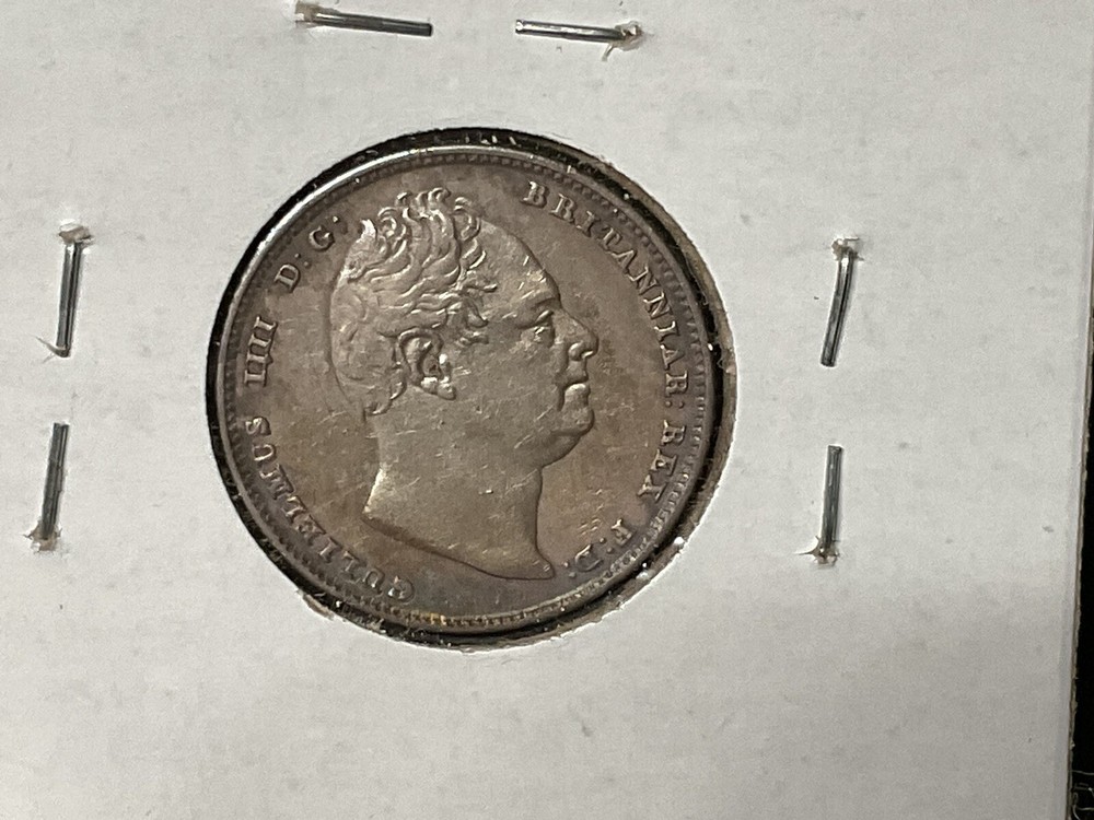 1834 Great Britian 6 Pence