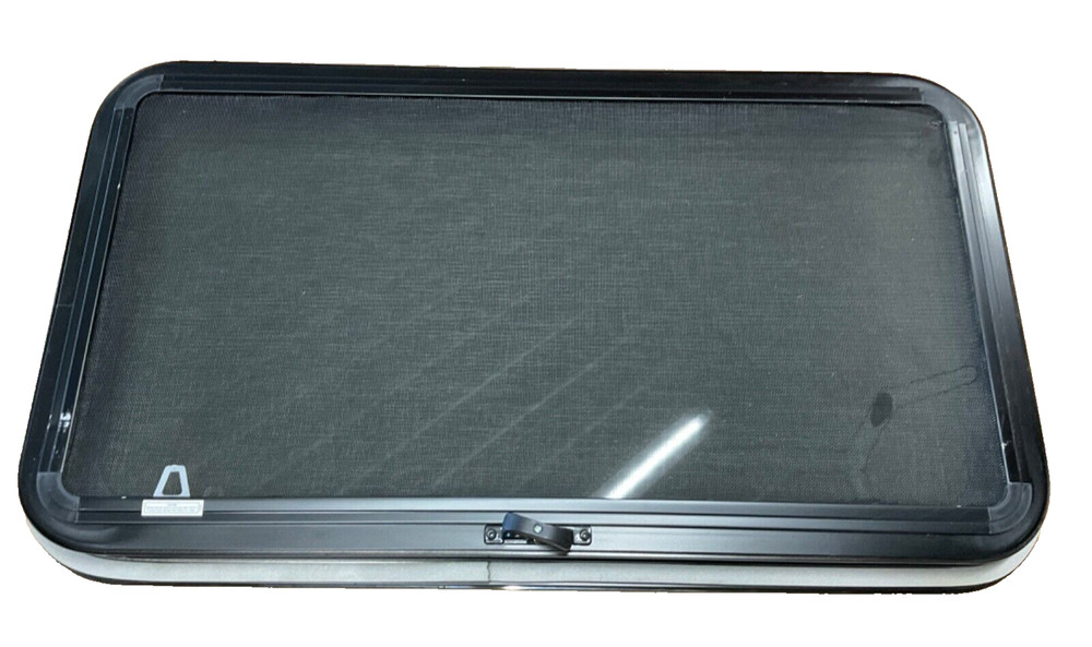 Lippert RV Frameless Window 36" x 20" W/ Window Crank NO TRIM RING