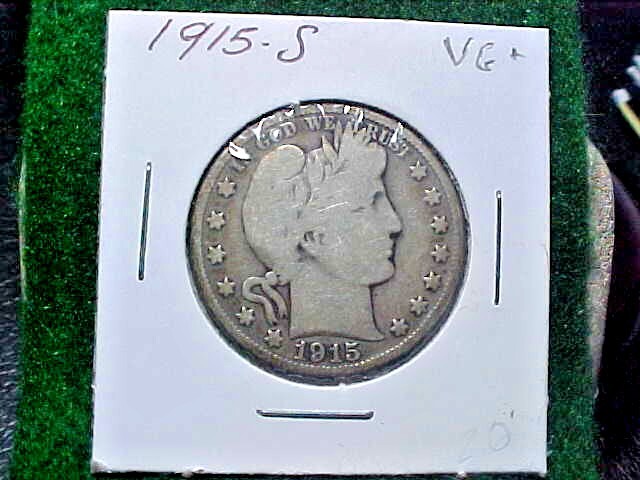 1915-S Barber Half Dollar