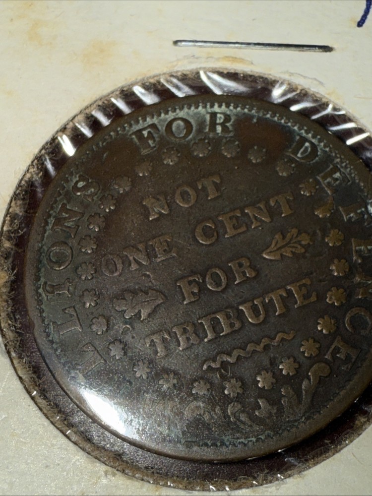 1841 Jackson Cent Hard Times Token