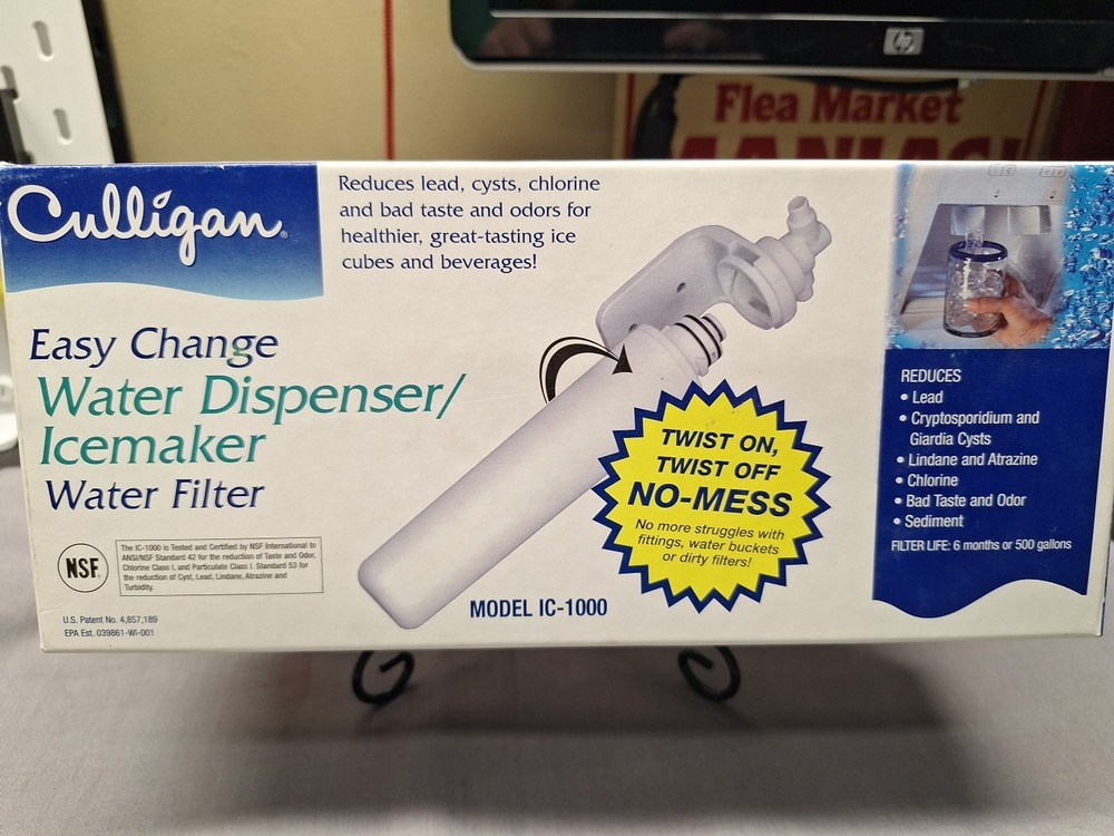 CULLIGAN IC-1000 EASY CHANGE WATER DISPENSER / ICEMAKER WATER FILTER