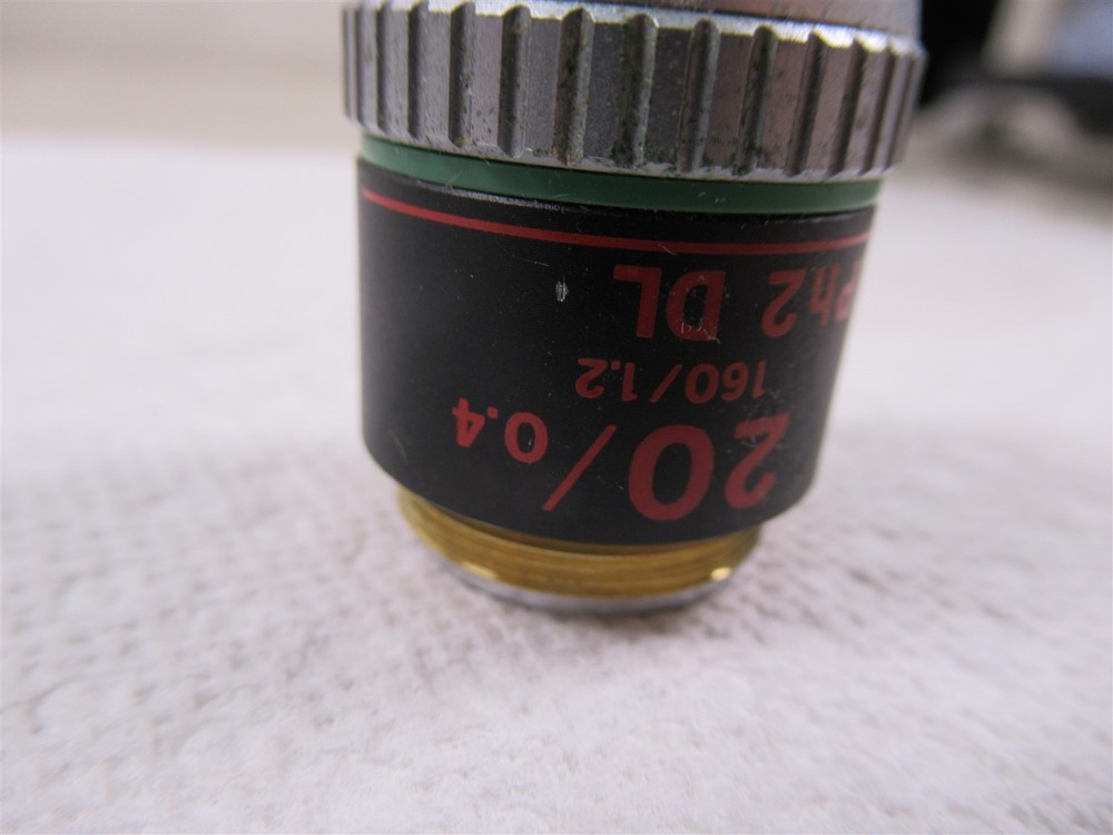 Nikon 20x Ph2 DL Phase Contrast Microscope Objective Lens Nikon TMS