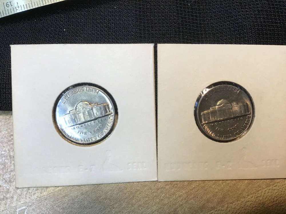 1965 & 1966 Jefferson Nickels, BU, Sharp! Uncirculated, From BU Rolls....