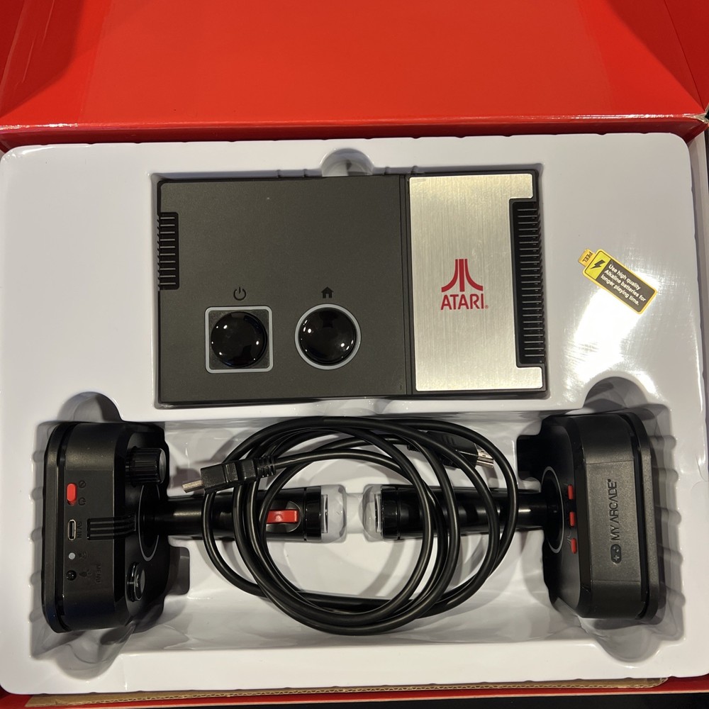 My Arcade Atari GameStation Pro HDMI Console Games 7000 - 2 Wireless Controllers