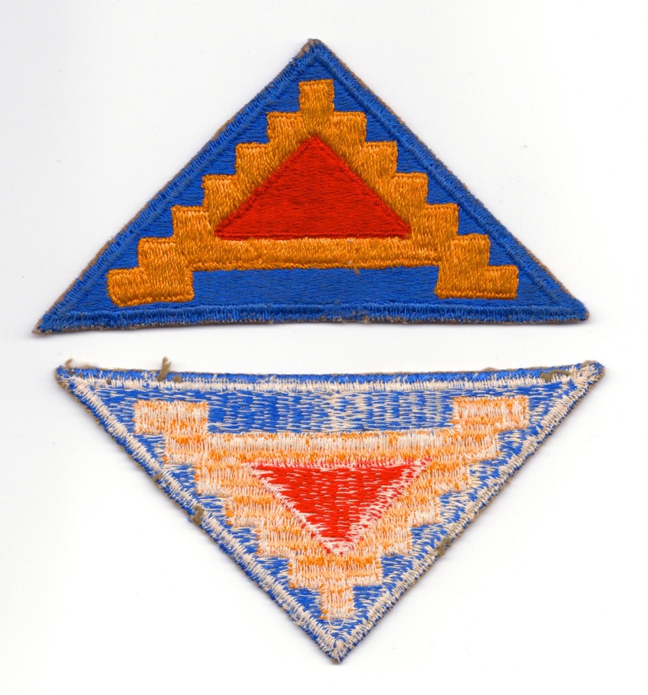 WW2 US 7th Army "Seven Steps to Hell Patch