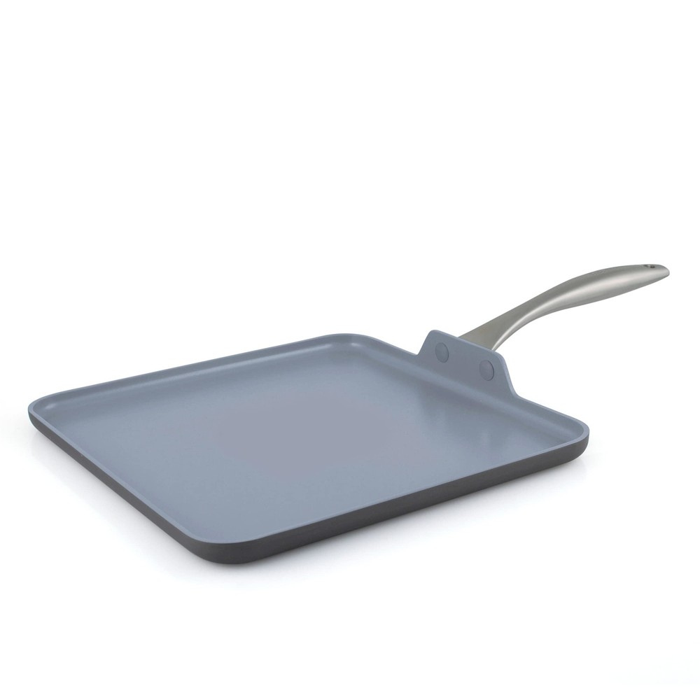 Lima Hard Anodized 11” Square Griddle Pan, Ceramic Nonstick, PFAS-Free Nontoxic