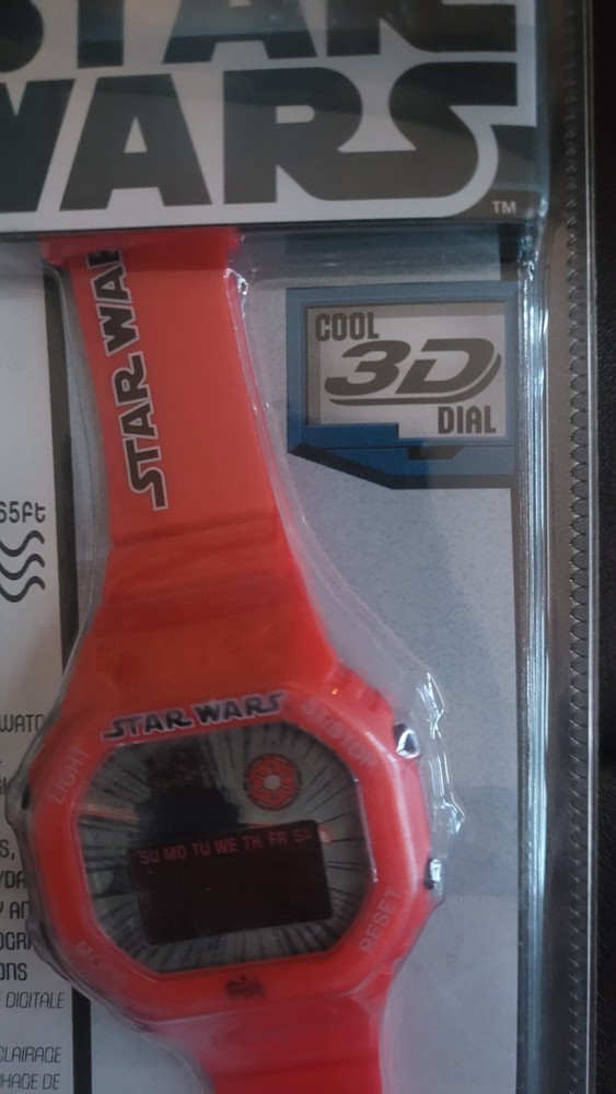 Star Wars Darth Maul Watch 3D Sealed