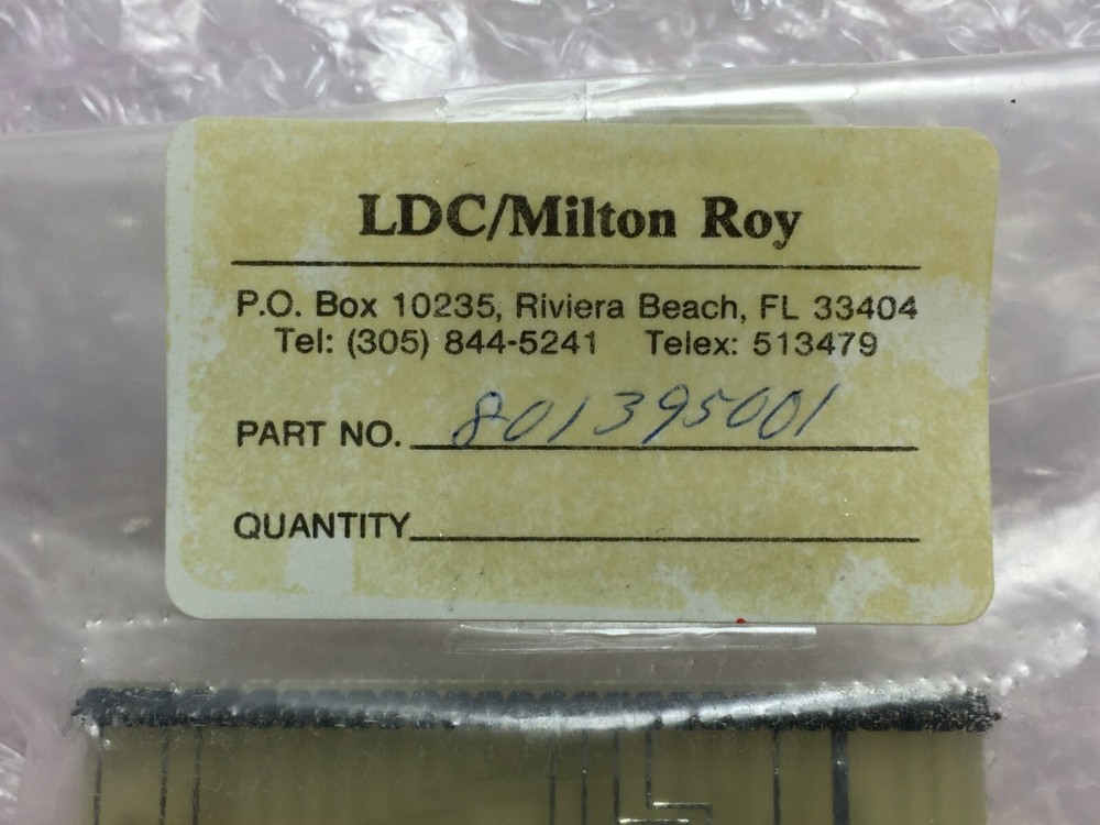 LDC / Milton Roy Part# 801395001 PCb Assy Display Gr Master
