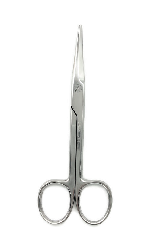 Mayo-Beveled Blade Surgical Scissors, 5-3/4", Curved