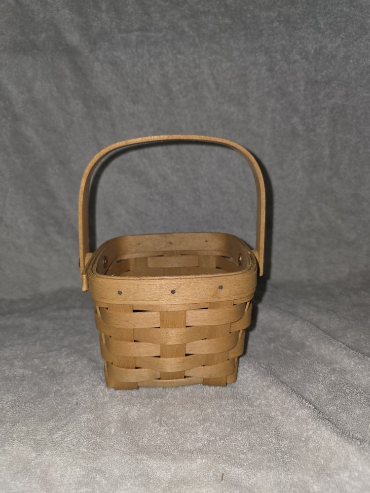 Longaberger Fall Booking Basket with Plastic Protector #10011