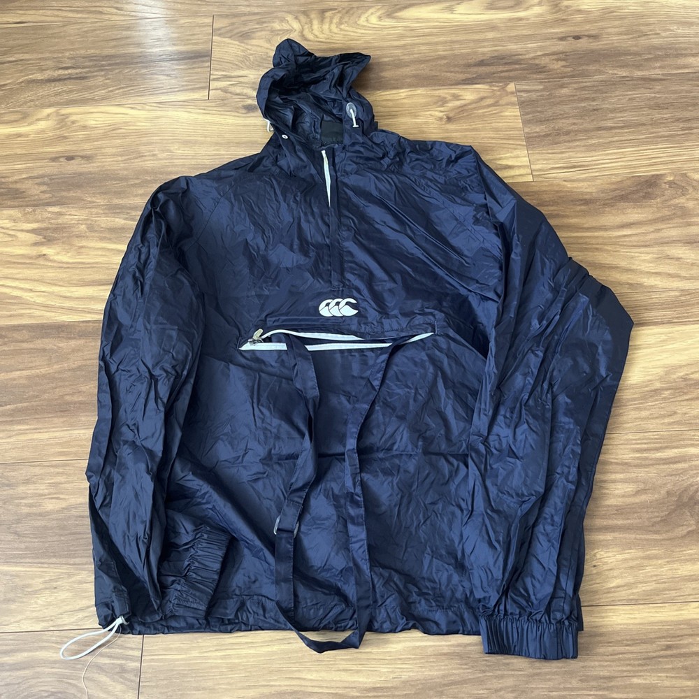 Canterbury Men’s Blue Packaway Jacket Size M