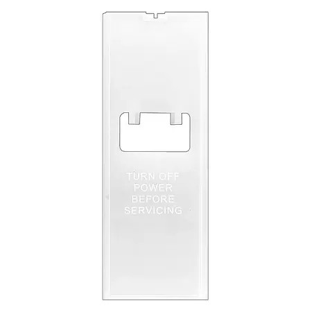 Rheem Ap8314-10 Thermostat Cover, Plastic, 5-1/4" X 2"