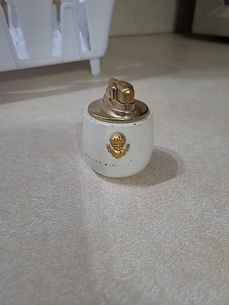 VTG Ronson Cupid Cherub Table Lighter