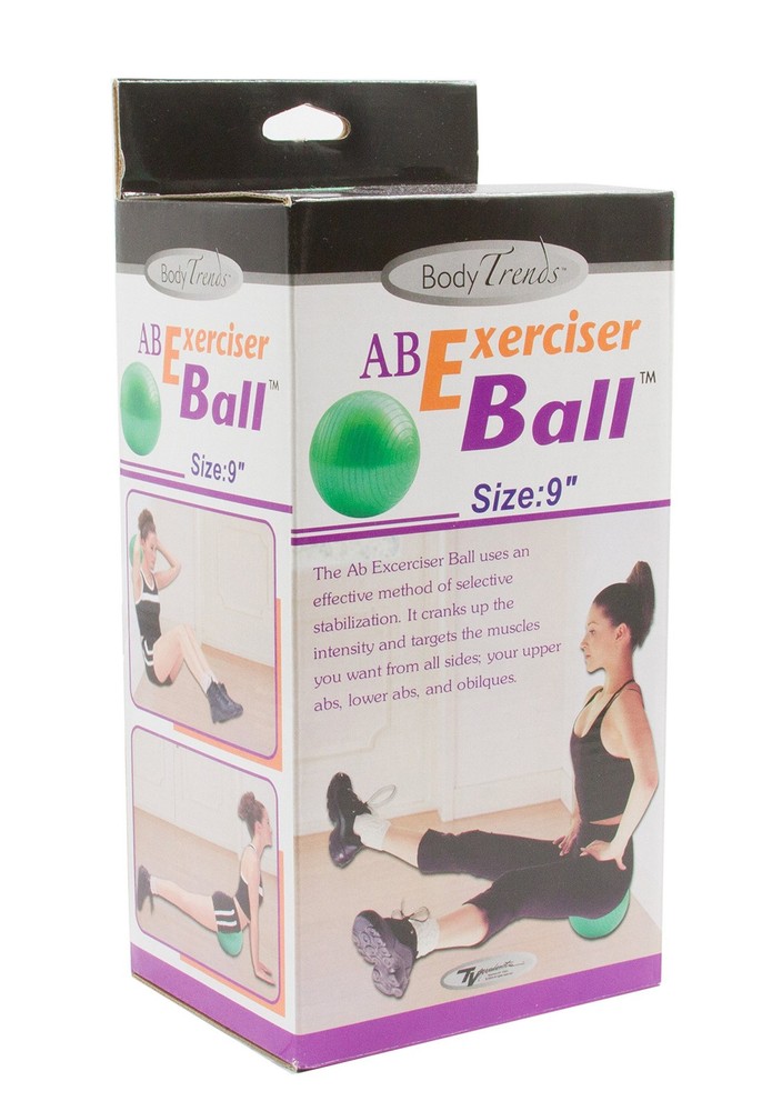 BODY TRENDS AB EXERCISER BALL 9"