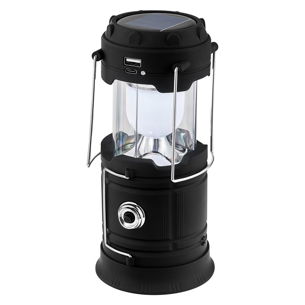 LED Camping Lanterns 4 Pack Rechargeable Camping Flashlights Solar & USB C