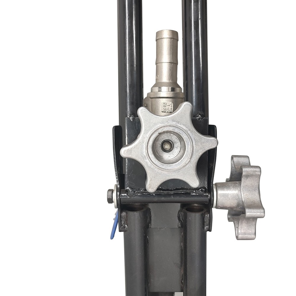 7 Head Hand-pushed Concrete Pavement Retreader Air Pressure Chisel Machine