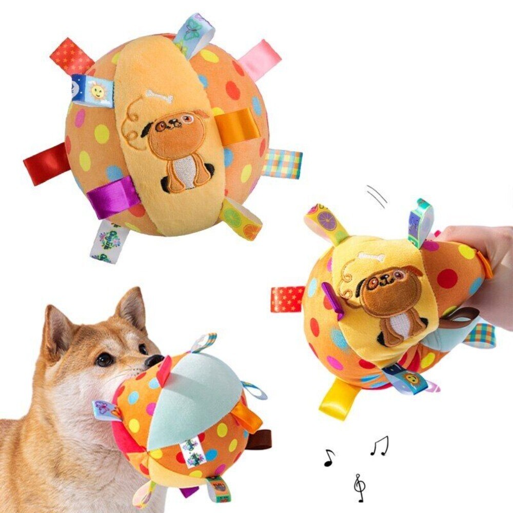 Interactive Ball Dog Toy for Aggressive Chewers Training Decompress Bite