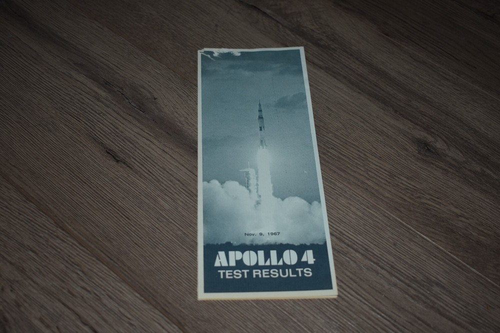 Apollo 4 Test Results pamphlet Jan 1968 NASA