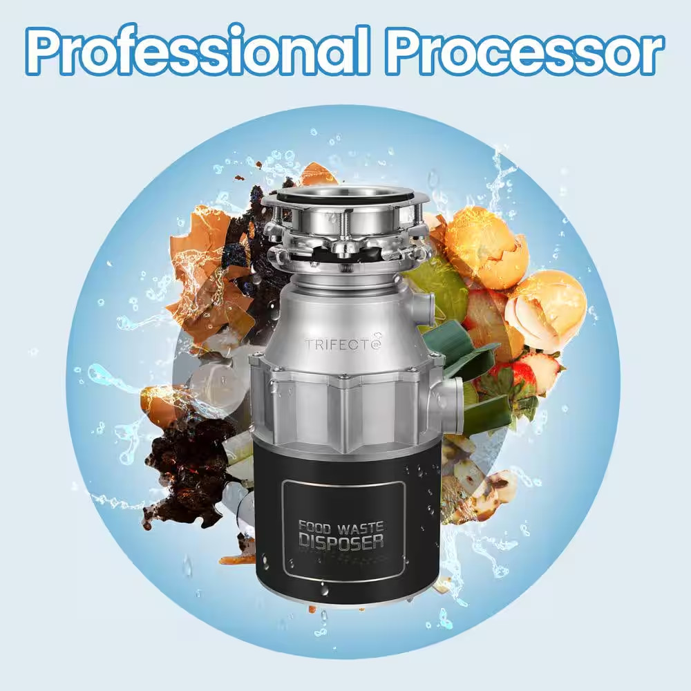 3/4 Hp. Continuous Feed Commercial Garbage Disposal
