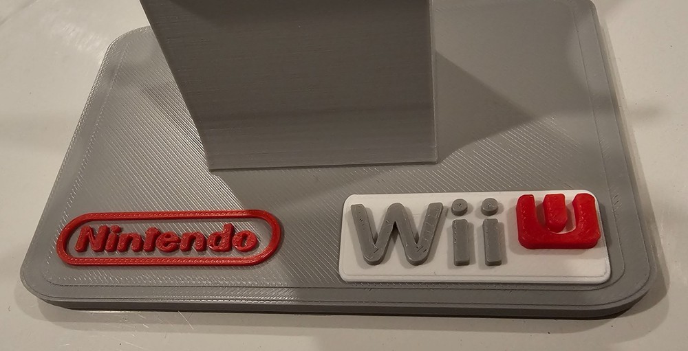 3D Printed Nintendo Wii U Pro Controller Display Stand