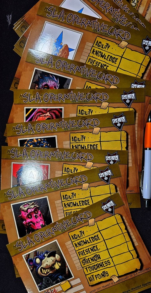 SLA Borg Kickstarter SLAuRRR Version w/ Extras SLA Industries Nightfall