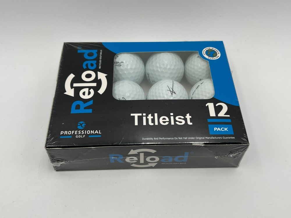 New Sealed Reload Titleist Golf Balls 12-Pack