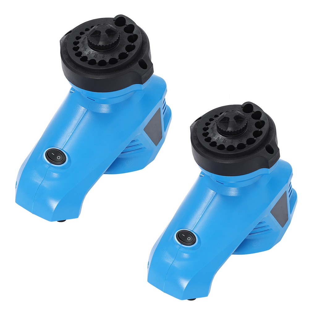 2pcs 3‑12mm Drill Bit Sharpener Grinder Electric Twist Drill Sharpener HighSpeed