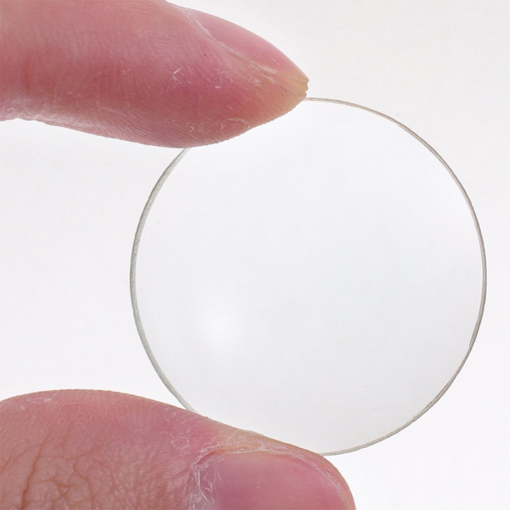 2 Pcs Convex Lens Science Classroom Optics Kits Teaching Tool Mirror Small-